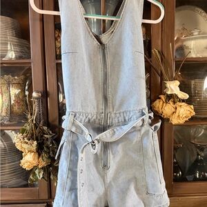 SHEIN Blue Denim Jumpsuit